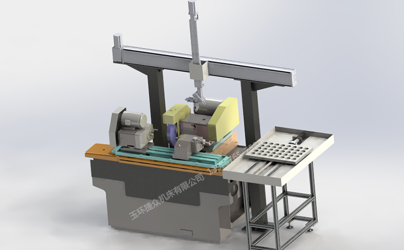 非标曲轴自动化三轴机械手生产线设备设计方案